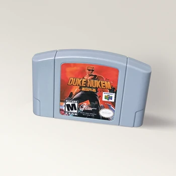 

Duke Nukem 64 For 64 Bit Game Cartridge USA Version NTSC Format