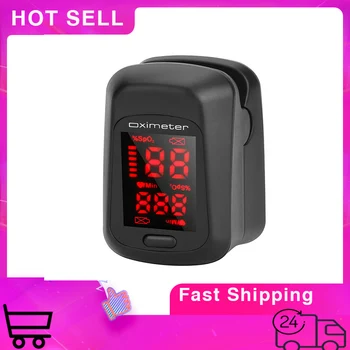 

Hot Sell Fingertip Pulse Oximeter Pulse Oximeter Finger Pulse Blood Oxygen Monitor Pulse Heart Rate Measuring Gauge Blood
