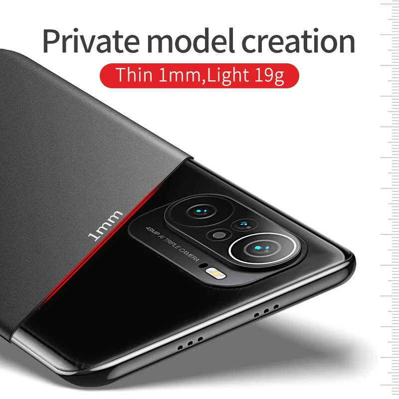 For Xiaomi Mi 11T Pro Hard PC Shockproof Cover Ultra Slim Matte Case For Xiaomi Mi11T Mi 11T Pro Covers
