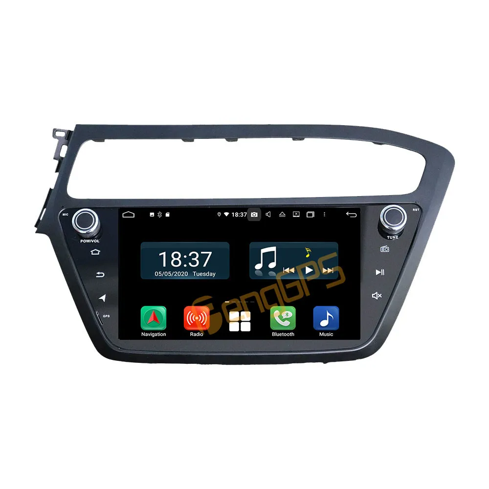 For Hyundai I20 2018 2019 Android Car Radio Stereo Multimedia Player 2 Din Autoradio GPS Navigation PX6 Unit Screen Display
