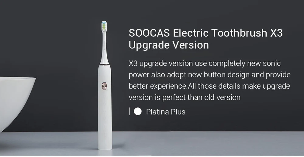 Xiao mi jia зубная щетка Soocare X3 X3s Soocas обновленная электрическая звуковая Смарт Bluetooth Водонепроницаемая беспроводная зарядка mi Home APP
