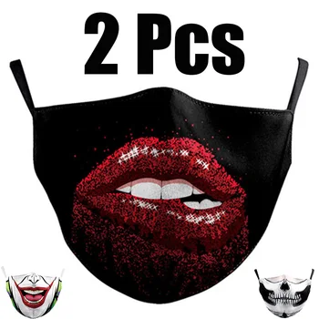 

New Sexy Big Mouth Anti-dust and anti-virus Filter Printing Mouth Mask Anti Dust Face Mask Mouth-muffle Bacteria Proof Flu Mask