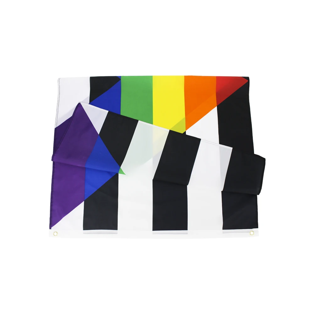 Прямой Алли LGBT флаг Yehoy подвесной 90*150 см для украшения