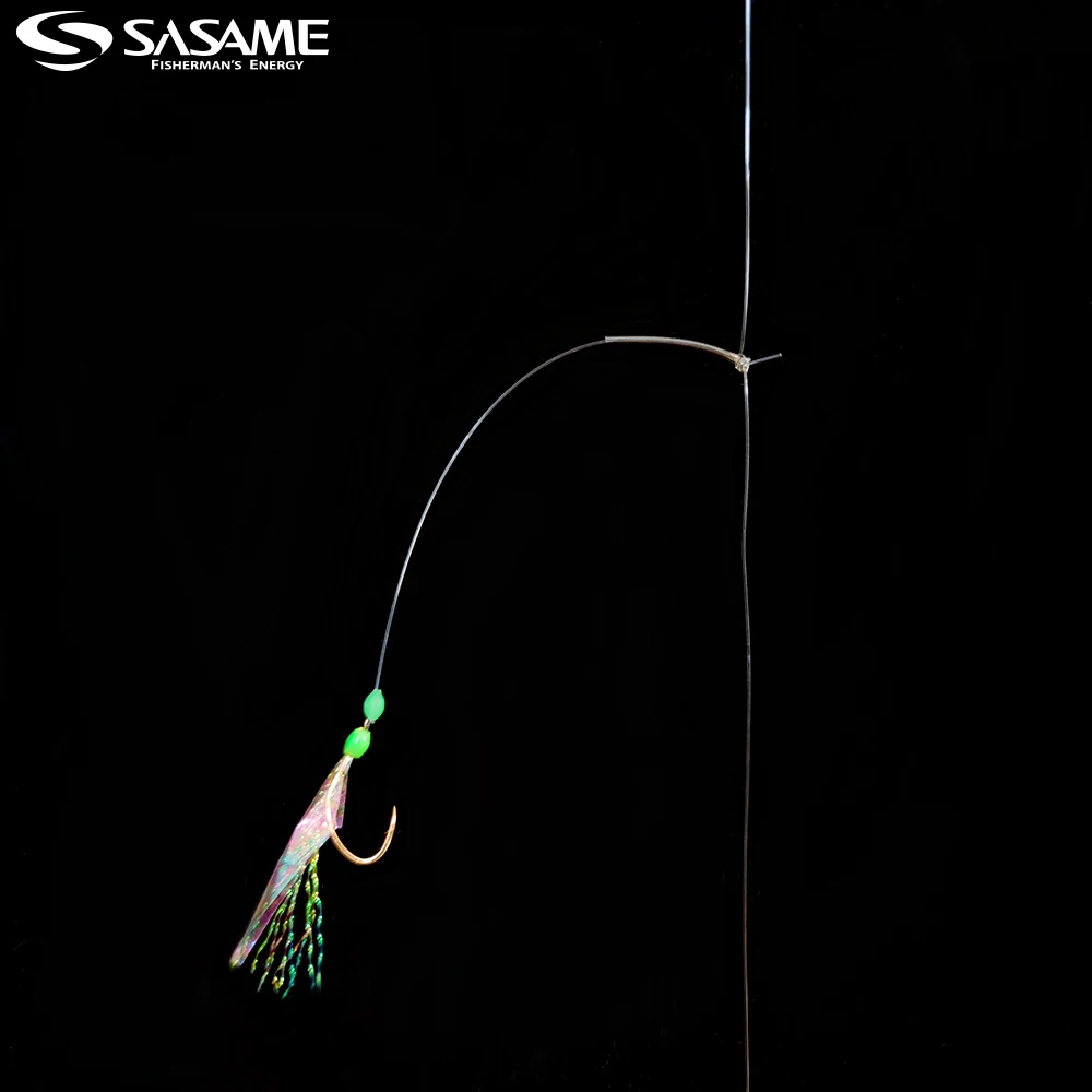 2Packs*Simulation Barbed Sabiki Hook Rigs Flasher Size2 Tuna Lure Bait With  Glow Bead Pesca Sea Fishing - AliExpress