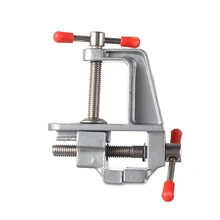 Мини хобби ювелира миниатюрный мулул-функциональные детали фиксирующий инструмент стол тиски алюминиевый сплав металлический зажим слесарный зажим