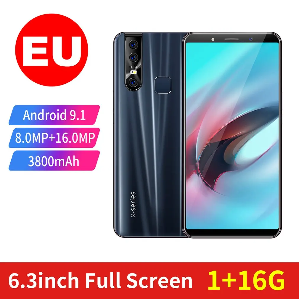 X27 Android 9 0 Smartphone 5 99 HD 1600 million pixels 8 core processor 4000mAh Dual 2