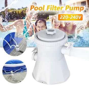 

220/220-240 V 330 GPH Swimming Pool Filter Pump For 100-350GAL Pools EU/UK