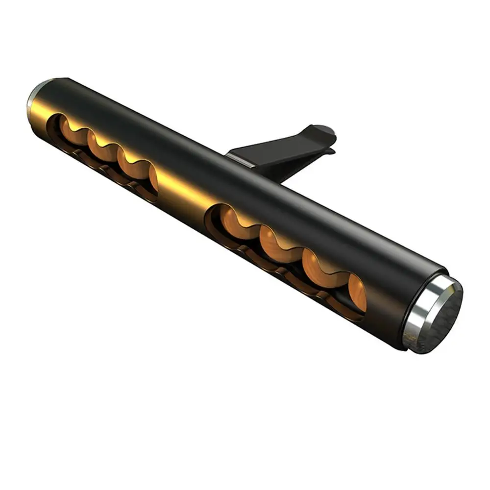 Круглая Бусина из бука для автомобиля Воздушная розетка арома зажим