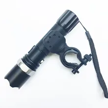 Велосипед dian tong jia u-образный автомобильный зажим кронштейн лампы 360 градусов вращающийся фонарь зажим для велосипеда