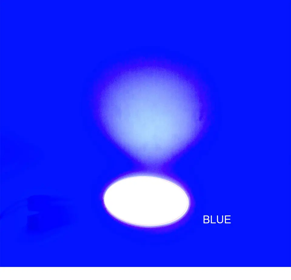 DC12V Dimmable Round COB LED Lamp Panel Lights 12V 50W LED Bulb with Dimmer Blue Warm Cold White Color Aluminum COB Board 108MM (12)