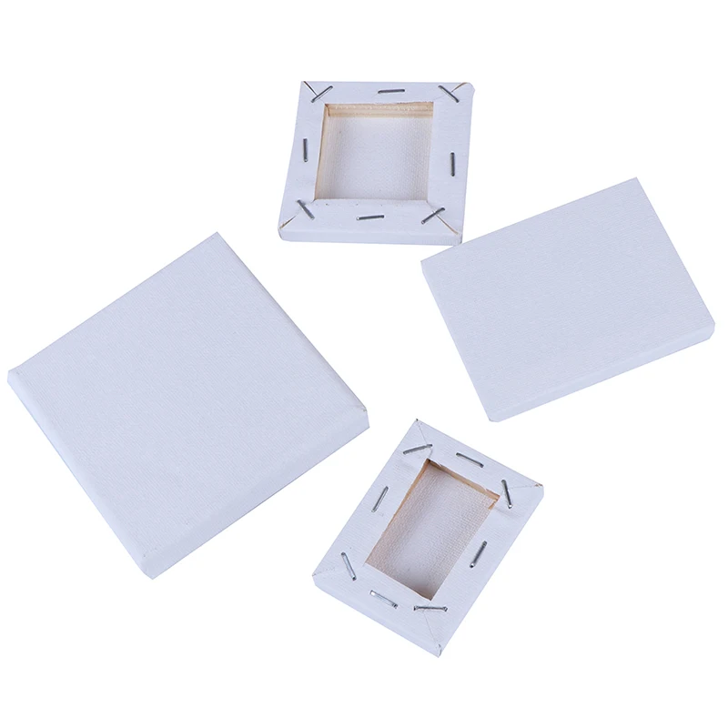 1pc Mini Artists Canvas Frame Acrylic Oil Paint DIY Craft Supply school accessories Art Drawing Board Blank Canvas Painting