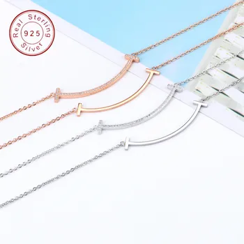 

Women jewelry classic necklace % 100 sterling silver pendant necklace for gift love heart smile