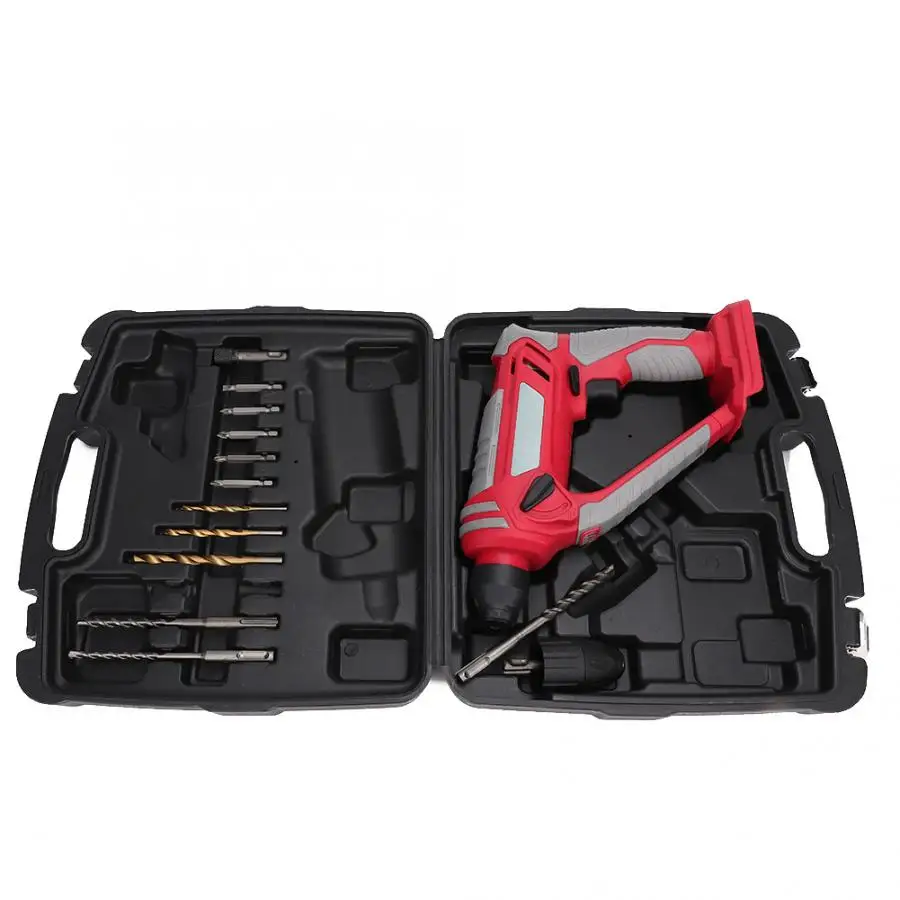

High Power Multifunctional Rechargeable Electric Hammer Impact Drill Hand Tool Martillo Demoledor