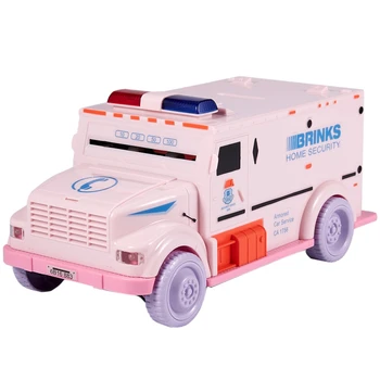 

for Money Coin Electronic Piggy Banks Kids Toy Cash Car Saving Deposit Box Safe Truck Bus Children Decoration Gift