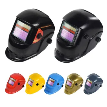 

Men Women Lightweight Adjustable Automatic Solar Energy Powered Arc Welding Helmet Protective Mask Face Protector for Workplace