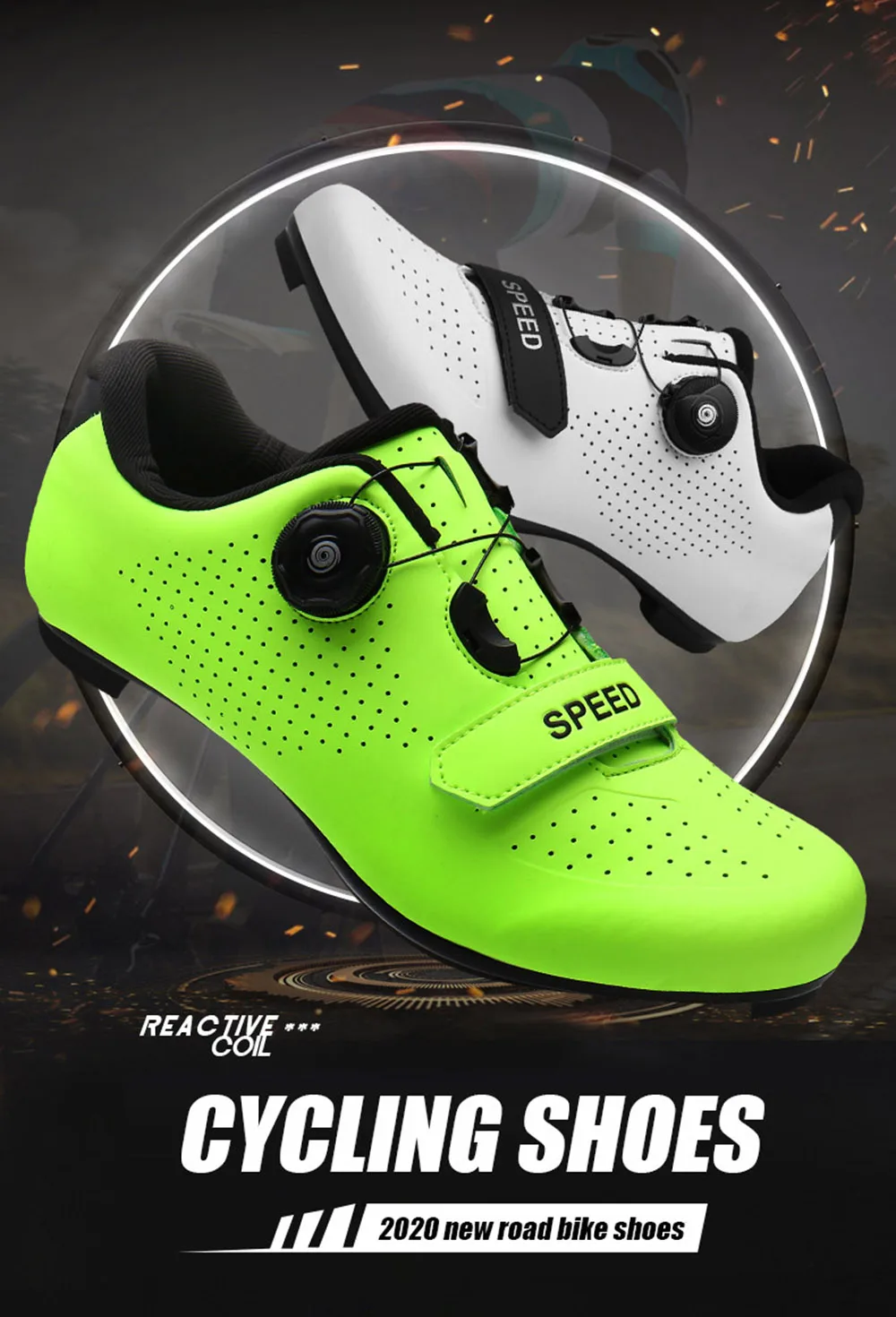 Cycling Footwear Shoes Men Professional MTB Speed Road Bicycle Shoe
