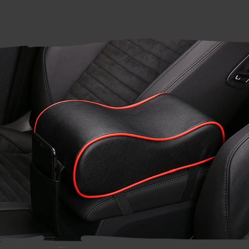 

New leather car armrest pad car styling for Porsche Cayenne Macan Macan S Panamera Cayman Carrera Porsche911 918 Boxster