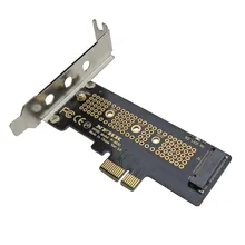Кронштейн половинной высоты NVMe PCIe M.2 NGFF SSD to PCIe X1 адаптер PCIe X1 to M.2