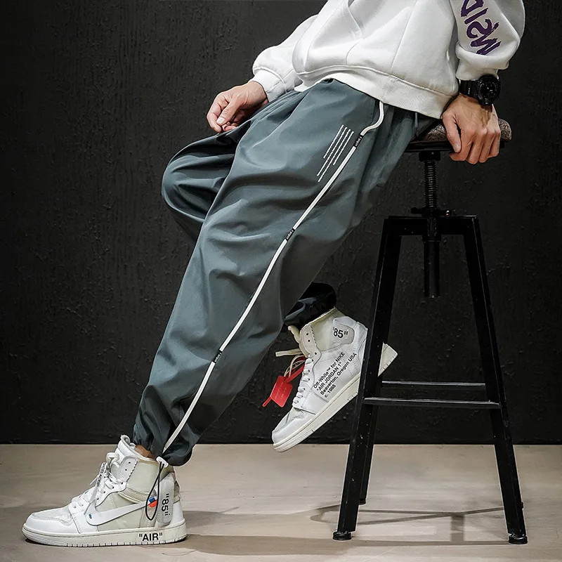 

2020 Spring Main Push Japanese-style Macheda Large Size Printed Webbing Casual Pants M-5x Hk1973
