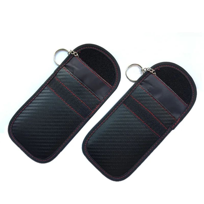 

Rf Rfid Signal Blocking Bag Cover Signal Blocker Case Faraday Cage Pouch For Keyless Car Keys Radiation Protection Cell Phone