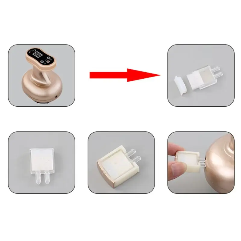 Electric Scraping Massager 9 Modes Dredge Vacuum Cupping Fatigue Pain Relieve Body Slimming Hot Com