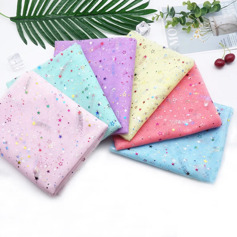 155cm-Width-1meter-lot-Glitter-Sequins-Soft-Gauze-Polyester-Mesh-Tulle-Fabric-DIY-Sewing-Tutu-Wedding