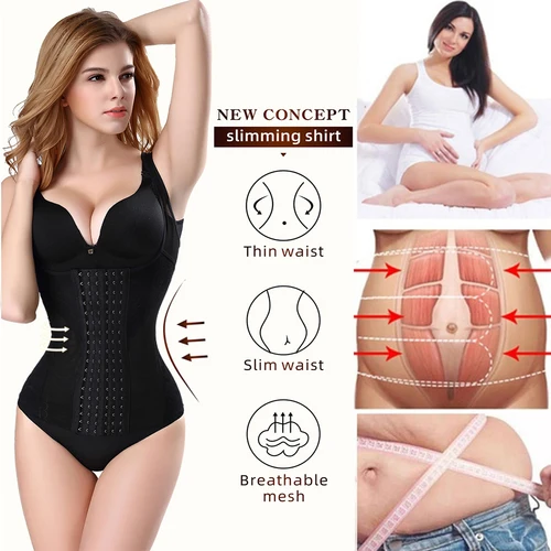 여성 코르셋 산후 칼집, 뱃살 상의, 트레이너, 셰이프웨어, 슬리밍 칼집, 여성 플랫, 뱃살, 허리 트레이너, 바디 셰이퍼 2