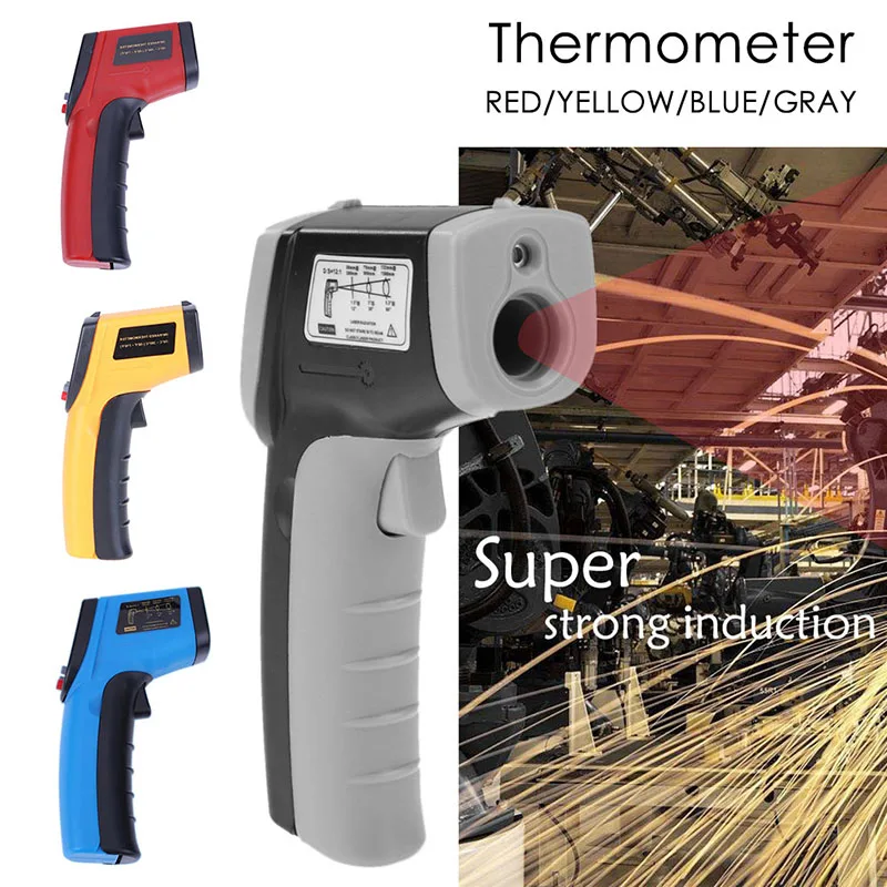 New Digital GM320 Infrared Thermometer Non Contact Pyrometer IR Laser Temperature Forehead thermometer | Инструменты