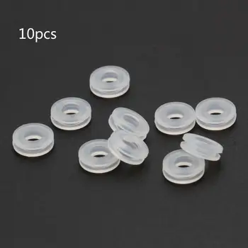 

10Pcs Comfort Pads for Clip On Earrings Anti-Pain Silicone Earring Ring Cushion L4ME