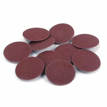 

50Pcs 2 Inch 50 Mm Round Sandpaper Abrasive Polishing Disk Sand Sheets Loop Sanding Disc Polish 36 Grit Set