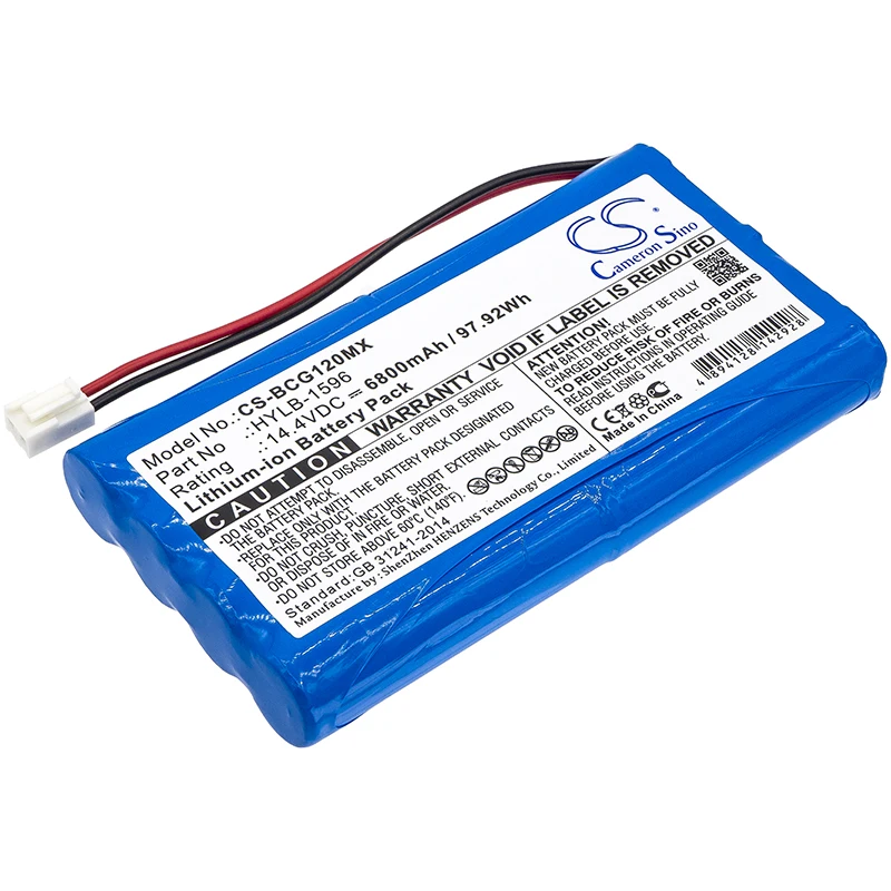 

UPGRADE Cameron Sino Battery For Biocare HYLB-1596