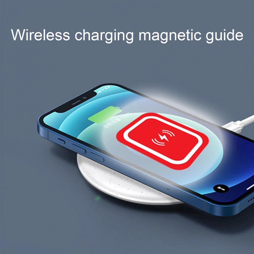 iphone charging stand Metal Plate Ultra Thin Supporting Wireless Charging Universal Car Mount Magnetic Holder Sticker Iron Sheet for Mobile Phone wall phone holder