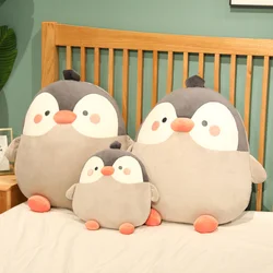 Bonito macio bolinho pinguim travesseiro brinquedo de pelúcia melhor vender presentes de aniversário para amigos cama sofá almofada menina coração quarto decorações