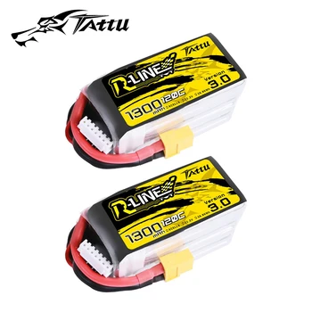 

Tattu R-Line Version 1300mAh 120C 22.2V Lipo Battery for FPV Racing Drone RC Quadcopter Drones Accessories Drop Shipping