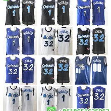 Сшитые баскетбольные майки Orlando Tracy McGrady Anfernee Peny Hardaway Shaquille o' NEAL Aaron Gordon