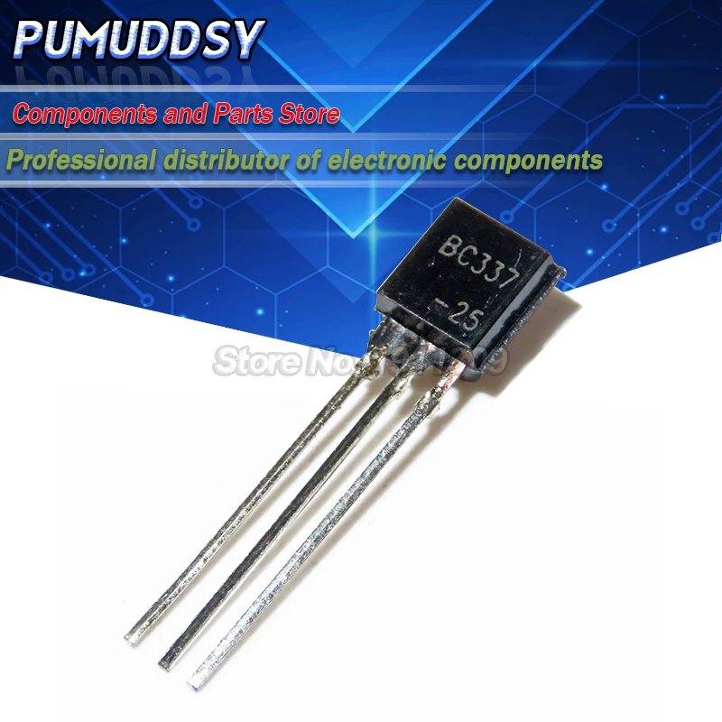 100 шт BC337-25 BC337 TO-92 биполярные транзисторы-BJT NPN 50Vcbo 45 Vceo 800mA 625mW Trans IC | Электронные