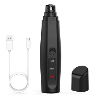 

Pet Dog Nail Grinder Electric Portable USB Rechargeable Pet Paw Nail Grooming Trimmer Tools for Small Medium Large Dogs