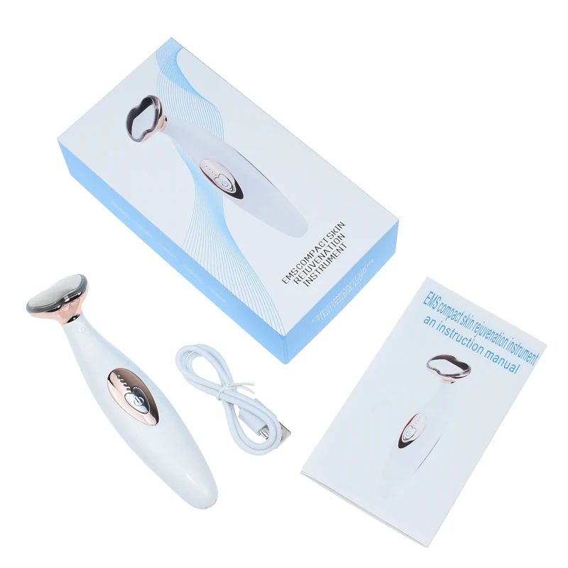 Face Skin EMS Lifting Tightening Care Facial LED Photon Light Therapy Skin Massager Shaping Electric Skin Care Device