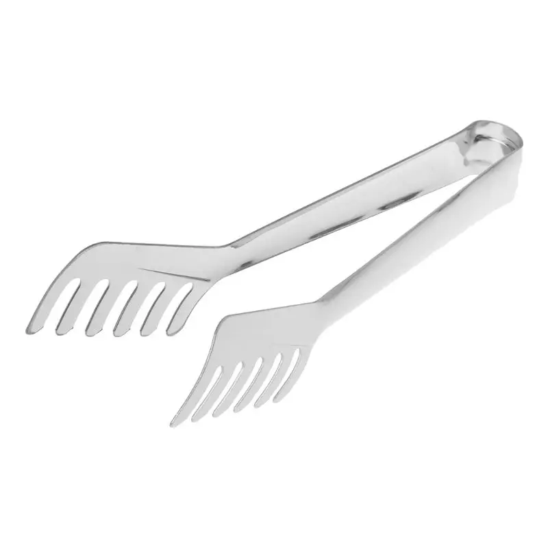 Mini Stainless Steel Spaghetti Noodles Tongs Thicker Multi-tooth Cake Clip Salad Kitchen Utensils Whosale&ampDropship | Бытовая техника