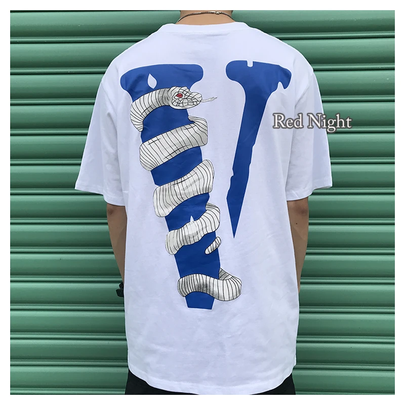 harajuku hip hop tshirt Viper snake 