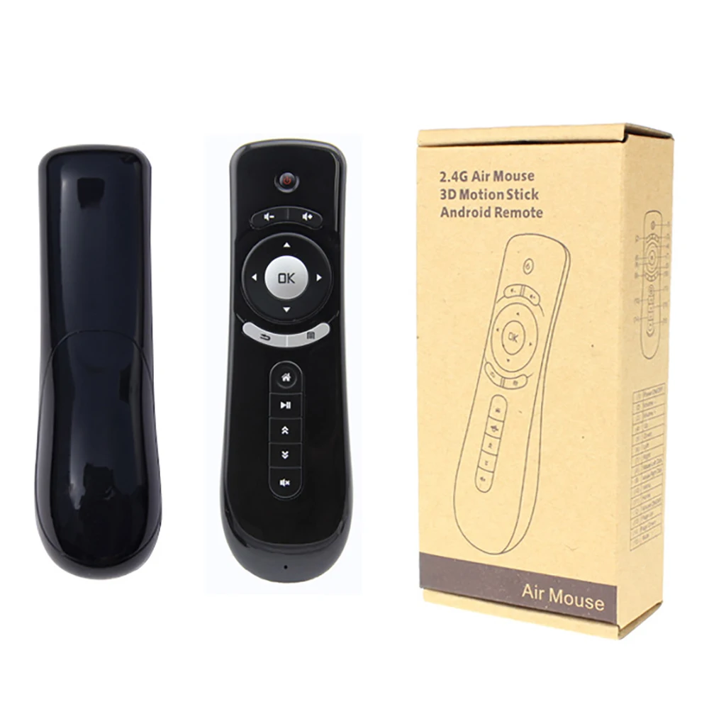 VISIONTEK Mini Air mouse 2,4G беспроводной пульт дистанционного управления, встроенный 6 осей для ПК, проектор для android-устройств, Android Tv Box