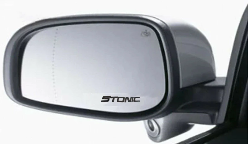2 шт. стикер кузова из нержавеющей стали для kia stonic