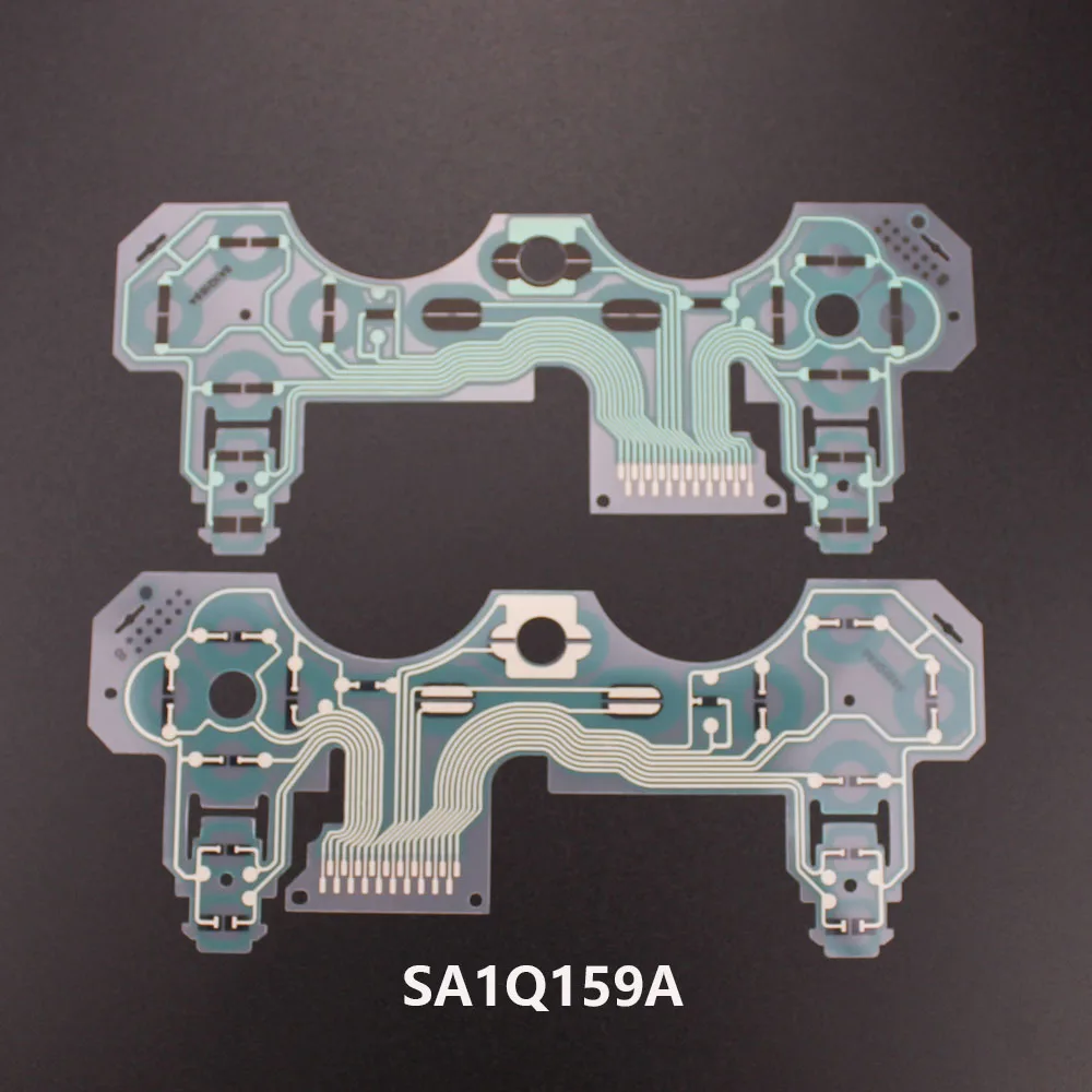 TingDong 2 шт. пуговицы ленточная печатная плата для Dualshock 3 PS3 контроллер SA1Q160A SA1Q159A