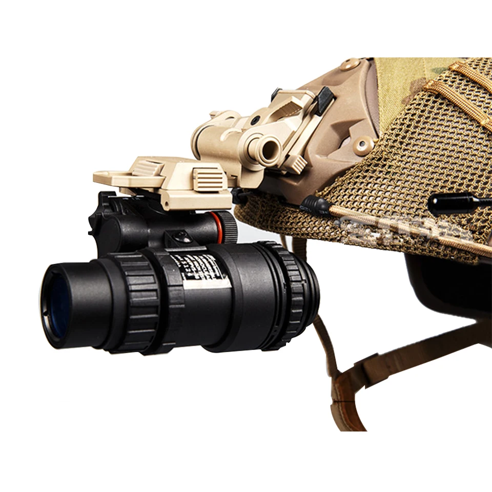 Airsoft Paintball Pvs18 Nvg Night Vision Goggles Dummy Model Real Metal Version Black ( New