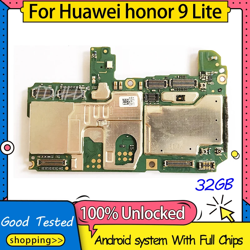Разблокированный 32 ГБ для HUAWEI Honor 9 Lite материнская плата глобальная версия лоджик