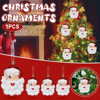 

Christmas Tree Ornaments 2020 Santa Hanging Decor Creative Gifts Hanging The Personalized Ornament