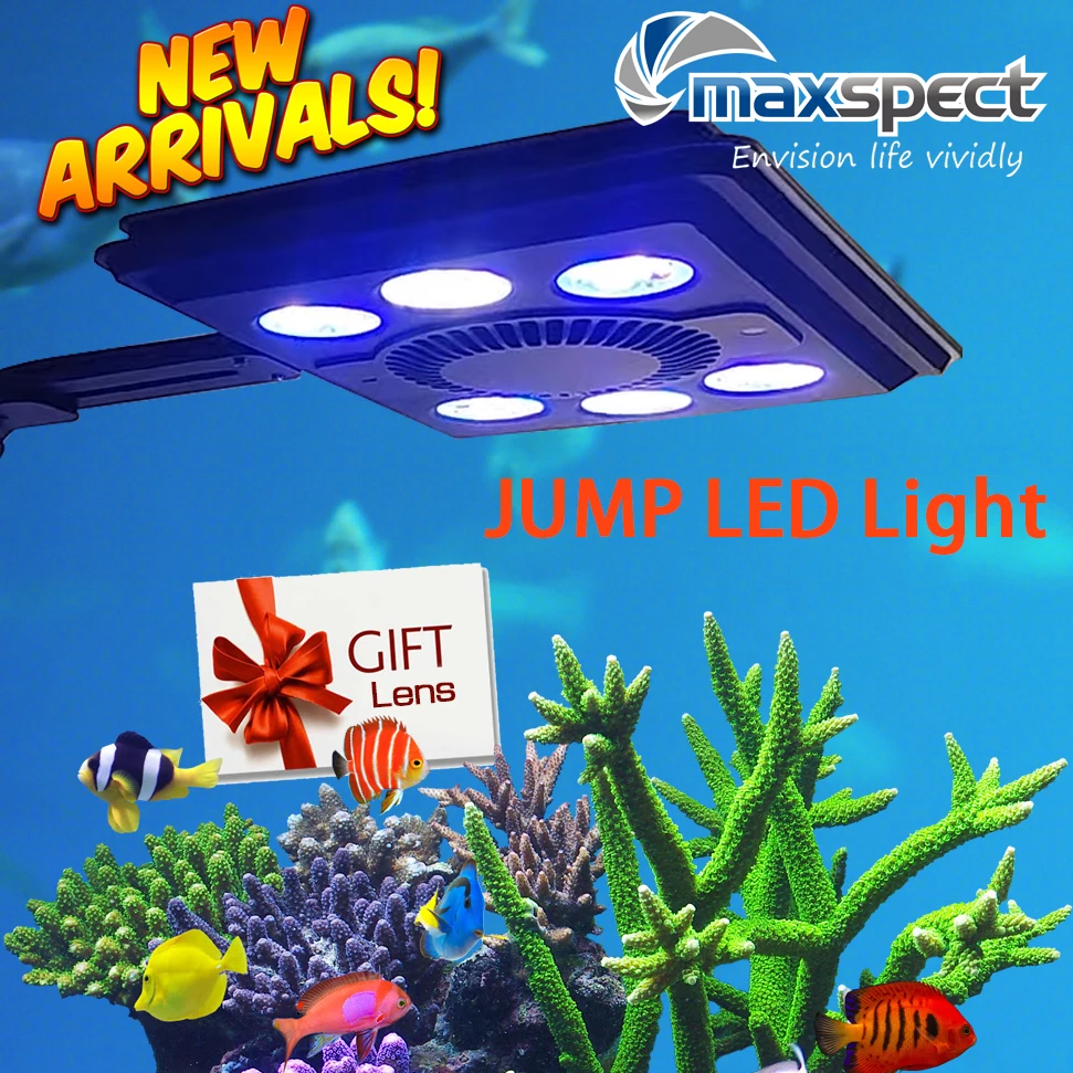 MAXSPECT Скакалка LED 65W аквариум свет морской риф коралловый MJ L165|Светильники| |