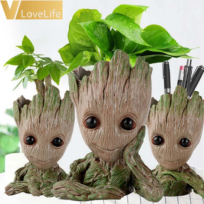 Flower Pot Baby Groot Flowerpot Planter Action Figures Tree flower pot