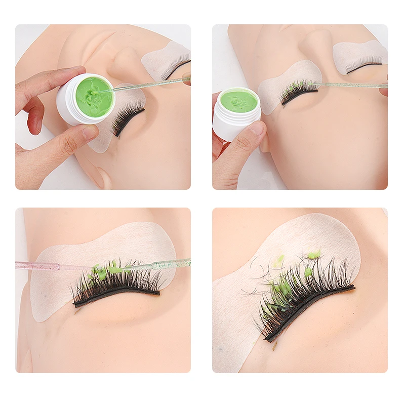 200 Pcs Disposable Crystal Makeup Brushes Tool Set Eyelash Lip Microbrush Mascara Wands Applicator Swab Eyelash Extension Tools 4