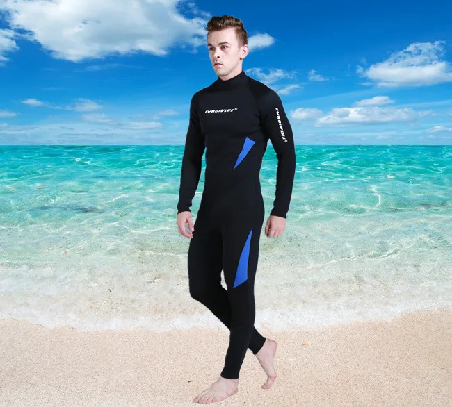 3 мм Неопреновые мужские гидрокостюмы для подводного плавания теплый цельный комбинезон для серфинга для всего тела Дайвинг купальник для мужчин